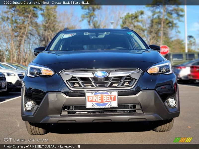 Crystal Black Silica / Black 2021 Subaru Crosstrek Limited