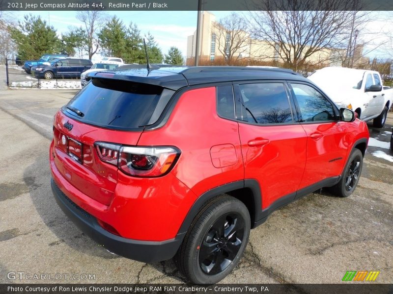 Redline Pearl / Black 2021 Jeep Compass Altitude 4x4