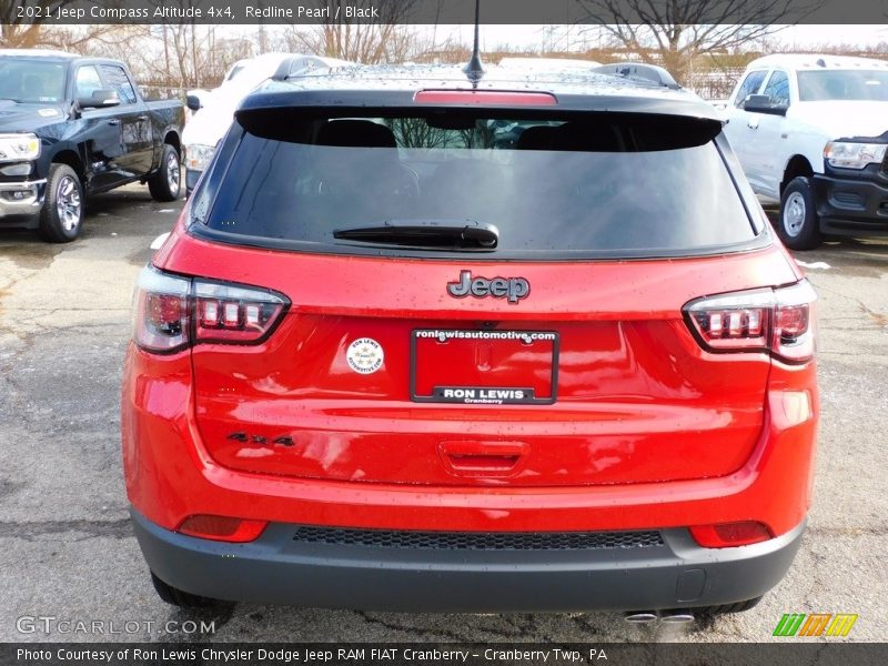 Redline Pearl / Black 2021 Jeep Compass Altitude 4x4