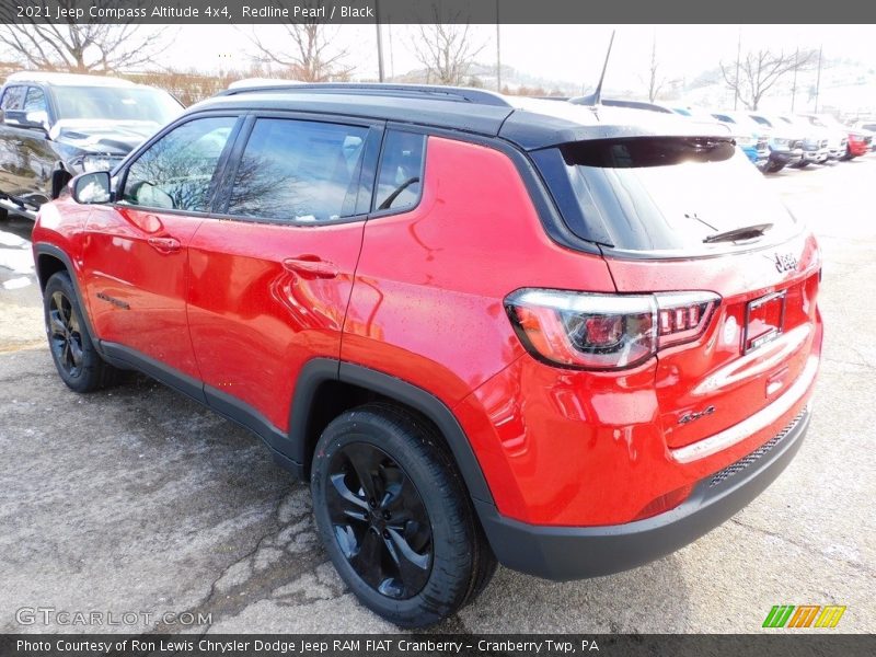 Redline Pearl / Black 2021 Jeep Compass Altitude 4x4