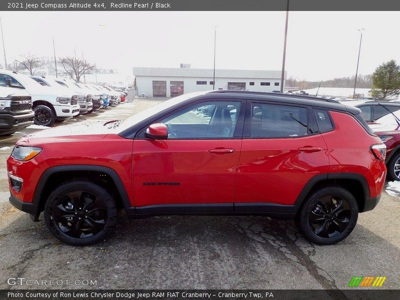 Redline Pearl / Black 2021 Jeep Compass Altitude 4x4