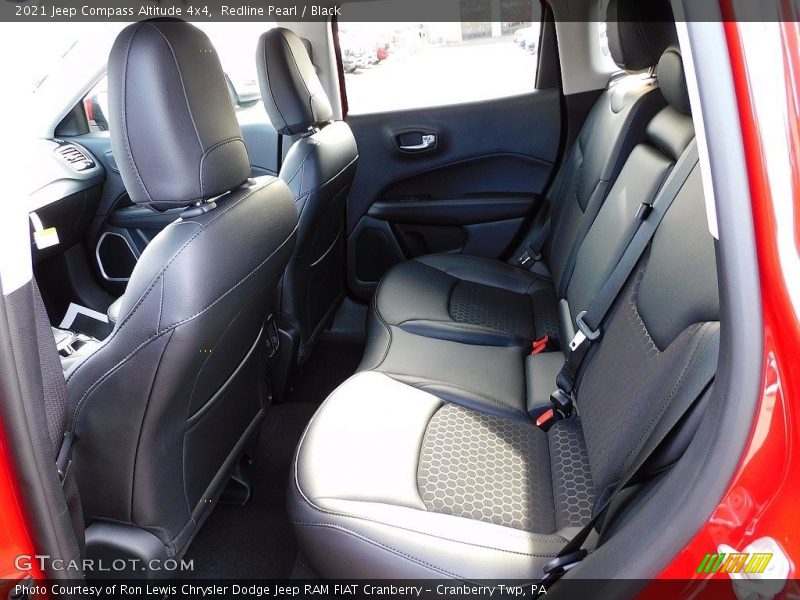 Rear Seat of 2021 Compass Altitude 4x4