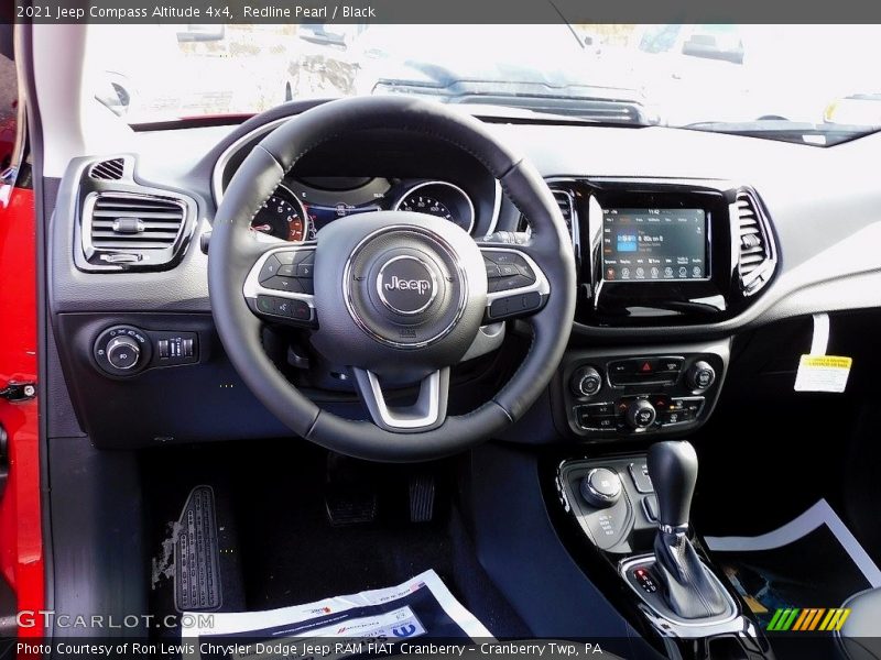 Dashboard of 2021 Compass Altitude 4x4
