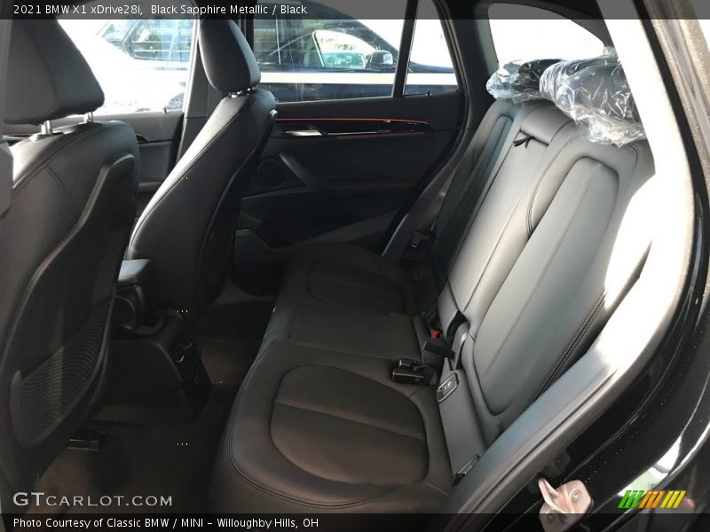Black Sapphire Metallic / Black 2021 BMW X1 xDrive28i