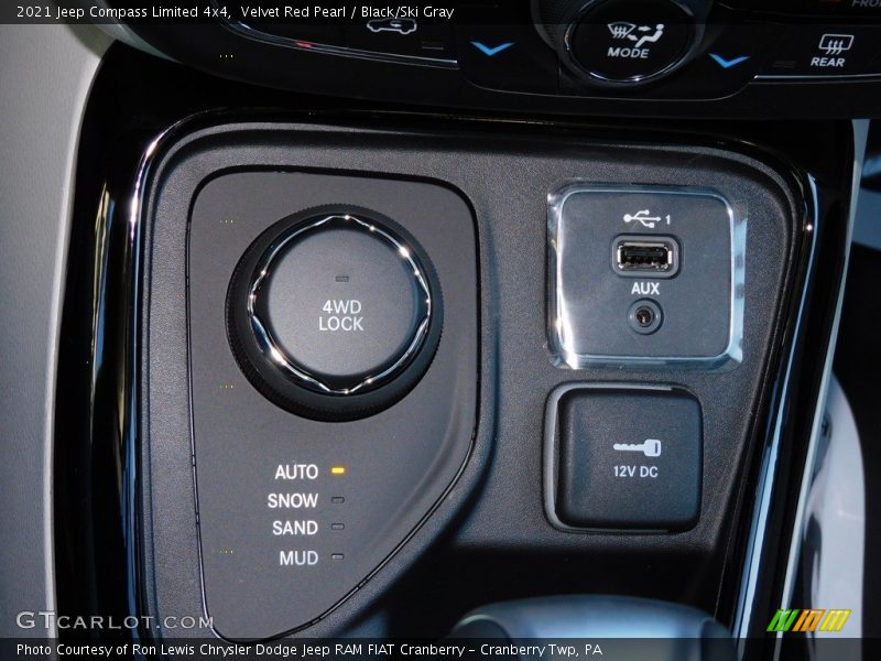 Controls of 2021 Compass Limited 4x4