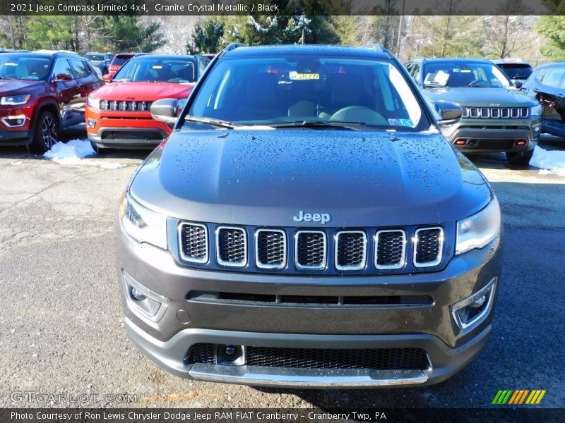 Granite Crystal Metallic / Black 2021 Jeep Compass Limited 4x4