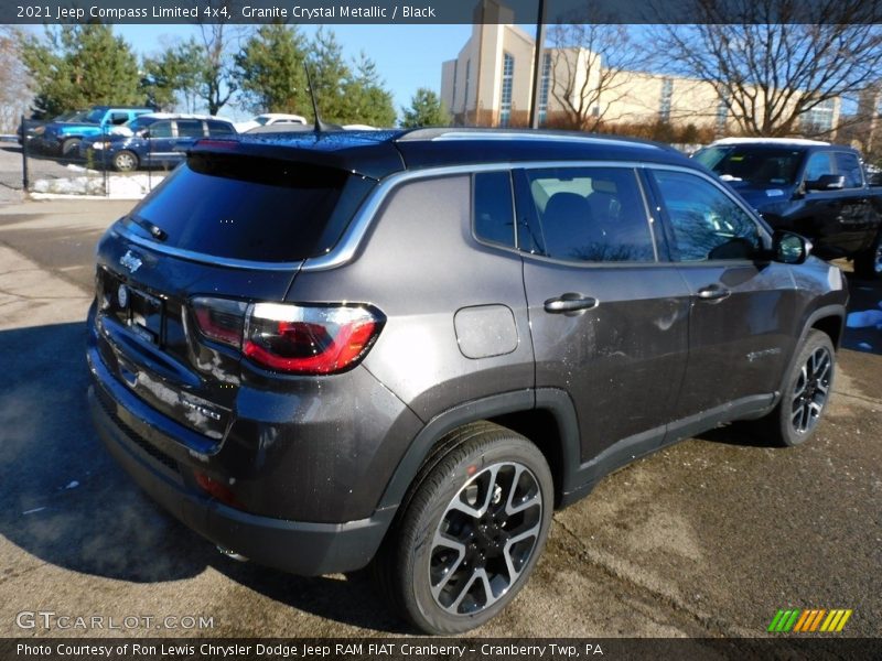 Granite Crystal Metallic / Black 2021 Jeep Compass Limited 4x4