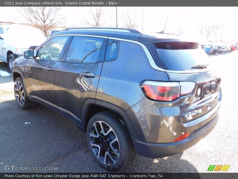 Granite Crystal Metallic / Black 2021 Jeep Compass Limited 4x4