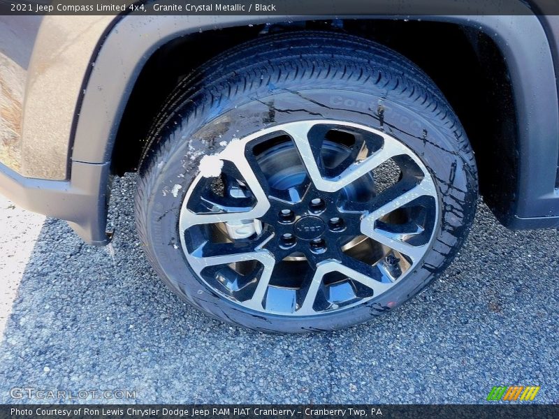 Granite Crystal Metallic / Black 2021 Jeep Compass Limited 4x4