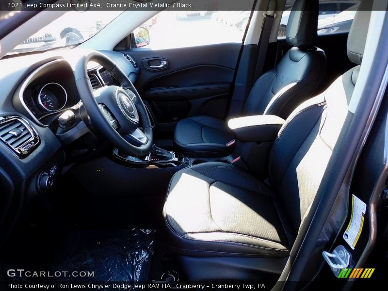 Granite Crystal Metallic / Black 2021 Jeep Compass Limited 4x4