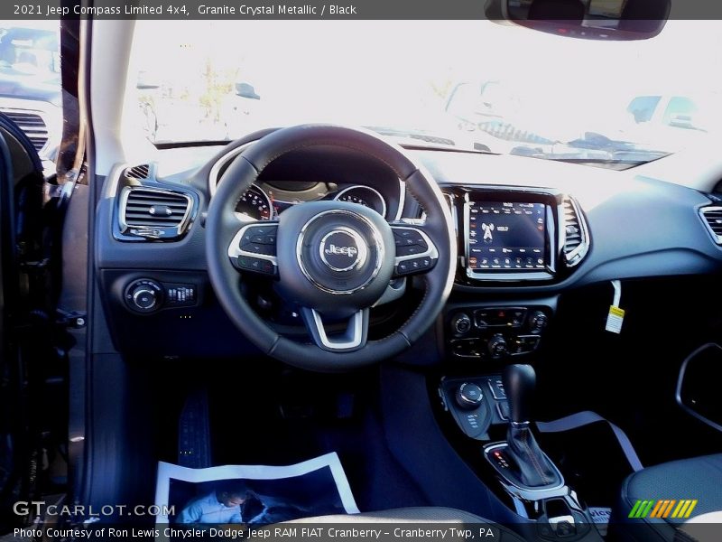 Granite Crystal Metallic / Black 2021 Jeep Compass Limited 4x4