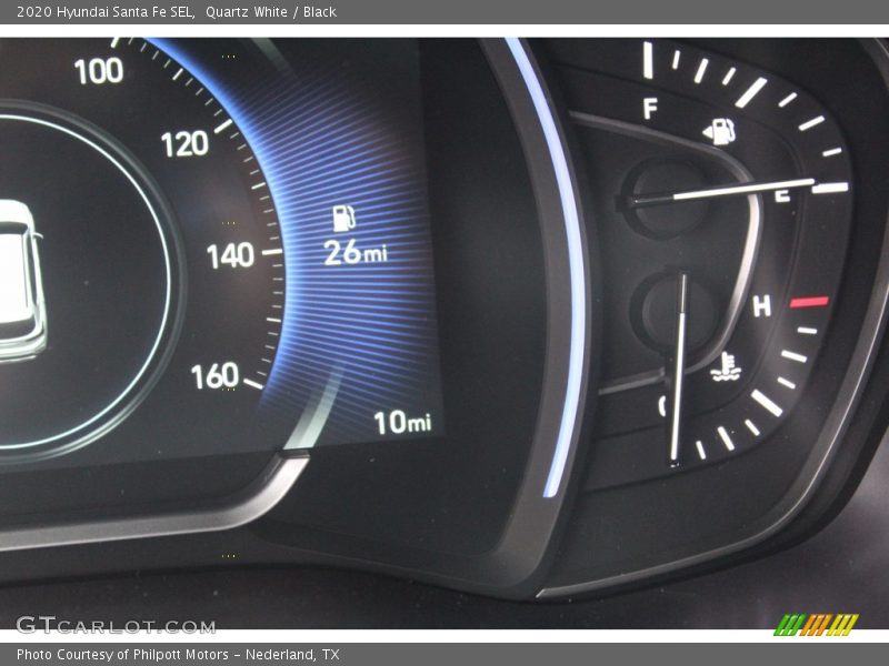 Quartz White / Black 2020 Hyundai Santa Fe SEL