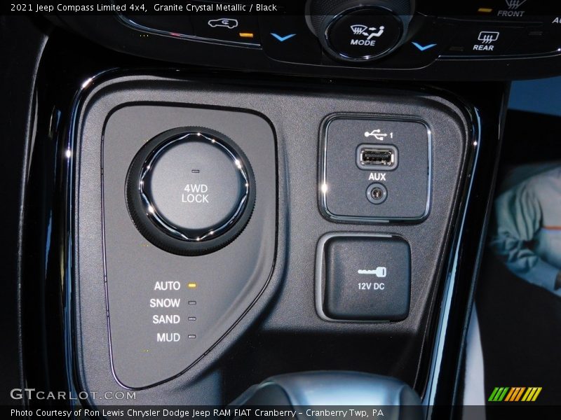 Granite Crystal Metallic / Black 2021 Jeep Compass Limited 4x4