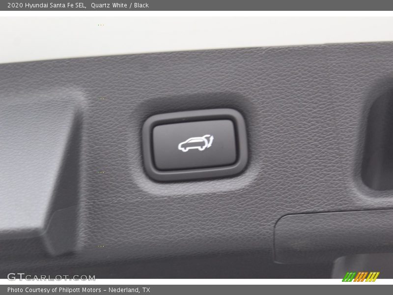 Quartz White / Black 2020 Hyundai Santa Fe SEL