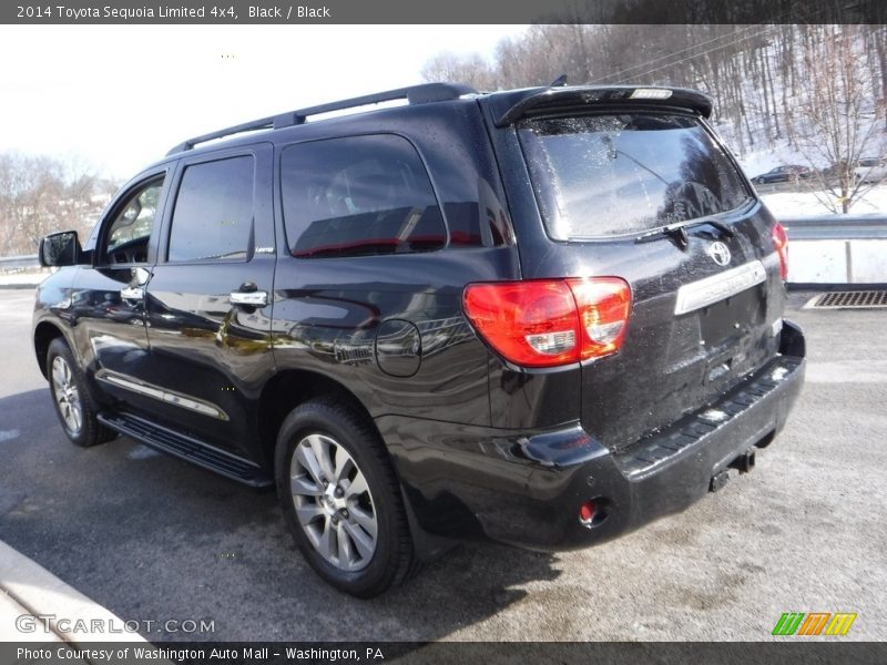 Black / Black 2014 Toyota Sequoia Limited 4x4