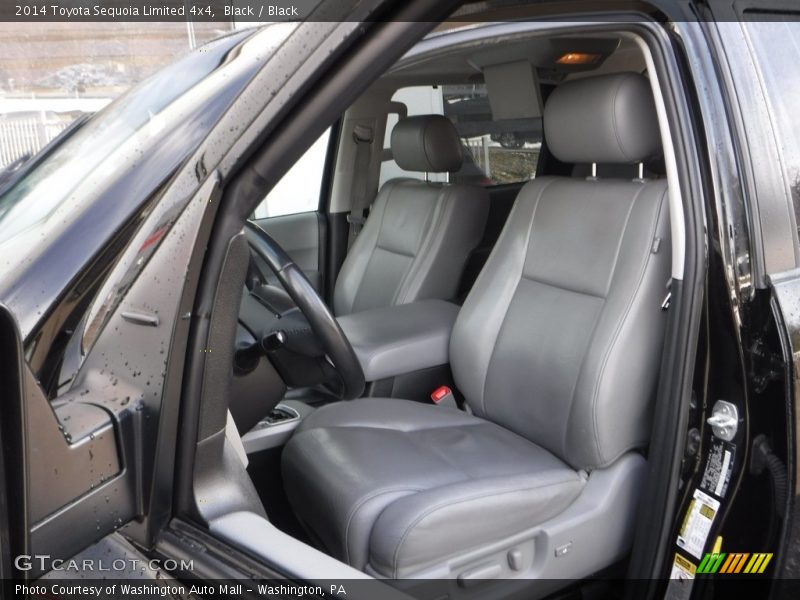 Front Seat of 2014 Sequoia Limited 4x4