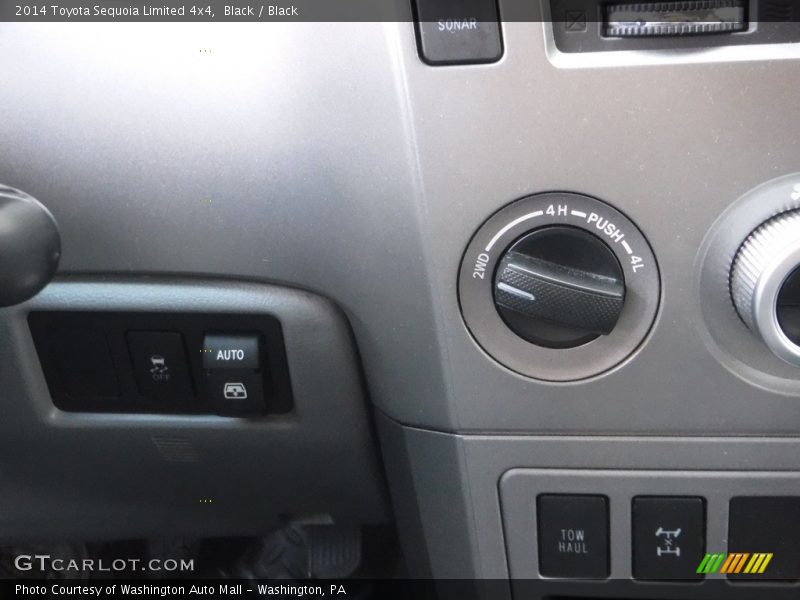 Controls of 2014 Sequoia Limited 4x4
