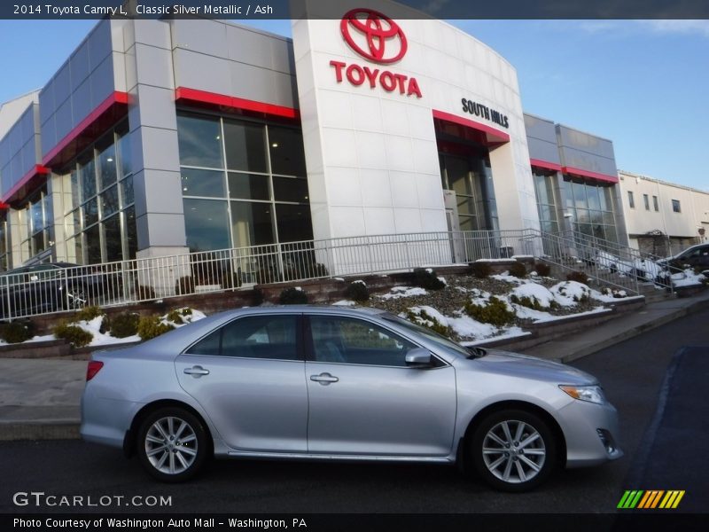 Classic Silver Metallic / Ash 2014 Toyota Camry L