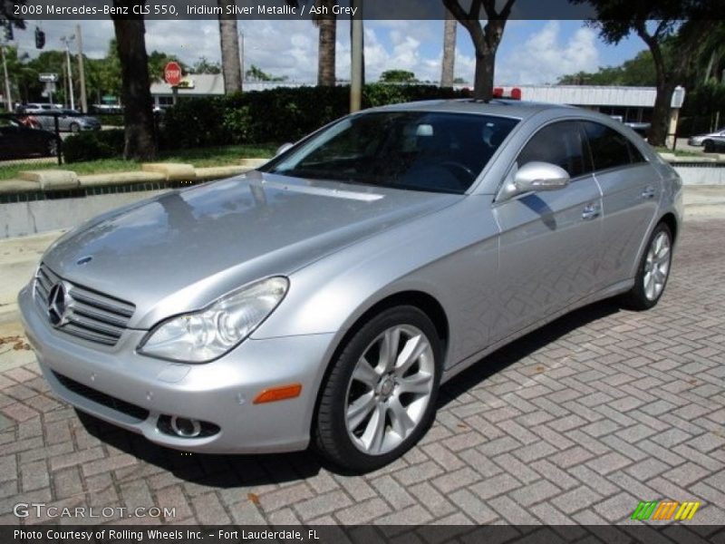 Iridium Silver Metallic / Ash Grey 2008 Mercedes-Benz CLS 550