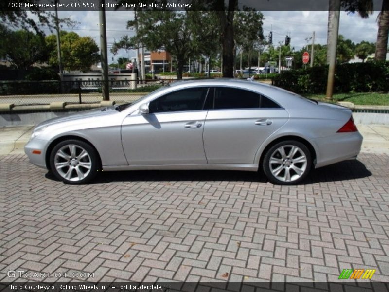 Iridium Silver Metallic / Ash Grey 2008 Mercedes-Benz CLS 550