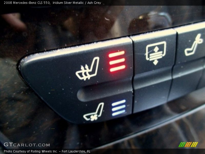 Iridium Silver Metallic / Ash Grey 2008 Mercedes-Benz CLS 550