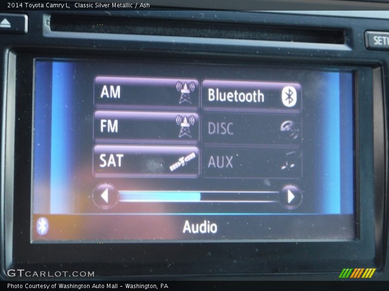 Classic Silver Metallic / Ash 2014 Toyota Camry L