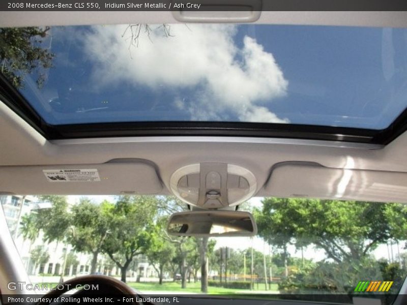 Iridium Silver Metallic / Ash Grey 2008 Mercedes-Benz CLS 550