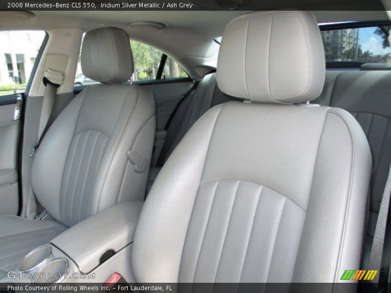 Iridium Silver Metallic / Ash Grey 2008 Mercedes-Benz CLS 550