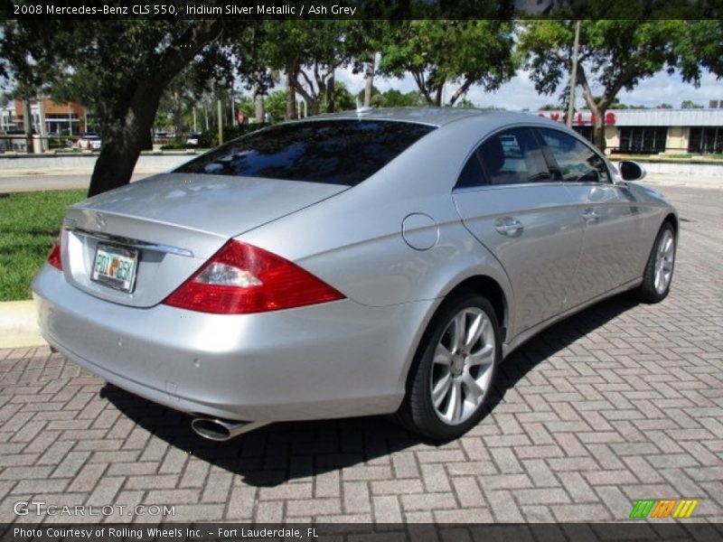 Iridium Silver Metallic / Ash Grey 2008 Mercedes-Benz CLS 550