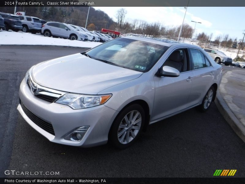 Classic Silver Metallic / Ash 2014 Toyota Camry L