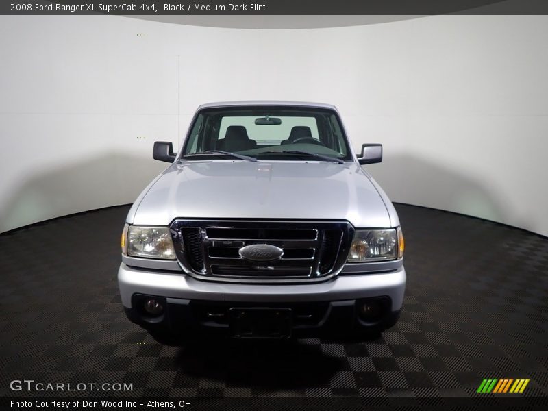 Black / Medium Dark Flint 2008 Ford Ranger XL SuperCab 4x4