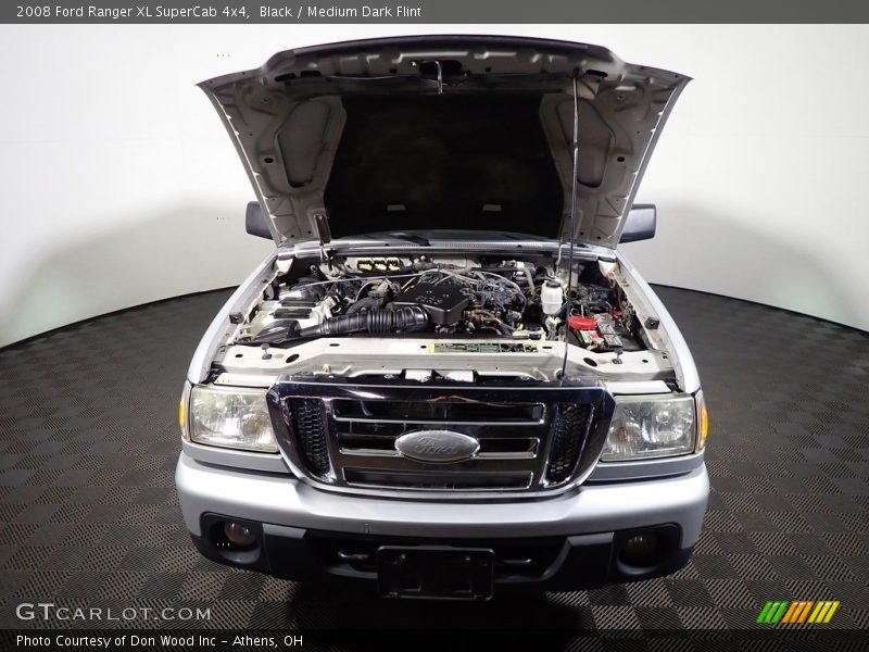 Black / Medium Dark Flint 2008 Ford Ranger XL SuperCab 4x4