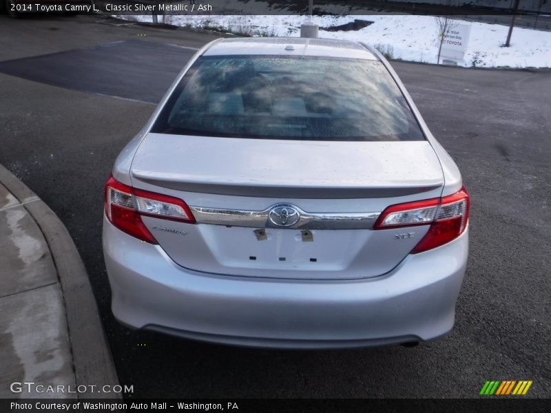 Classic Silver Metallic / Ash 2014 Toyota Camry L