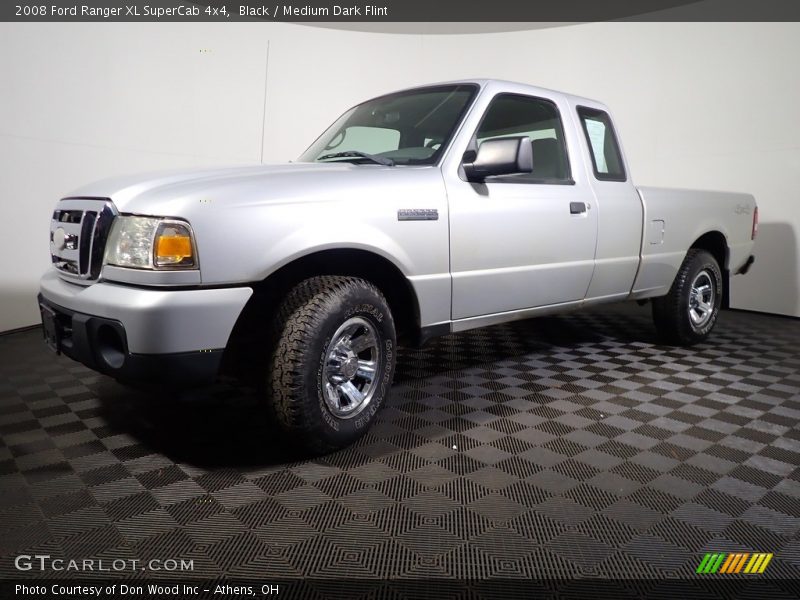 Black / Medium Dark Flint 2008 Ford Ranger XL SuperCab 4x4