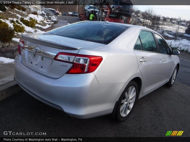 Classic Silver Metallic / Ash 2014 Toyota Camry L