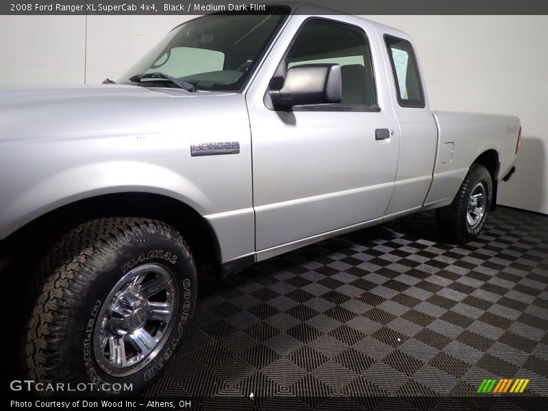 Black / Medium Dark Flint 2008 Ford Ranger XL SuperCab 4x4
