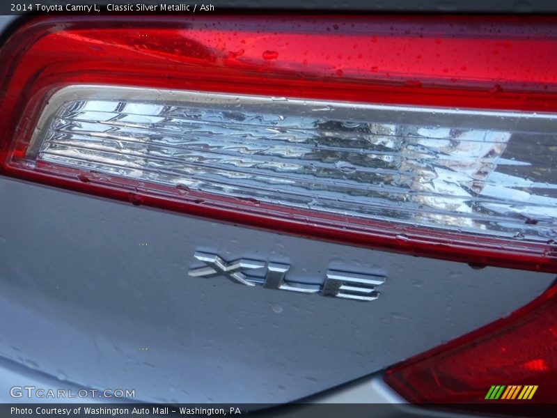 Classic Silver Metallic / Ash 2014 Toyota Camry L