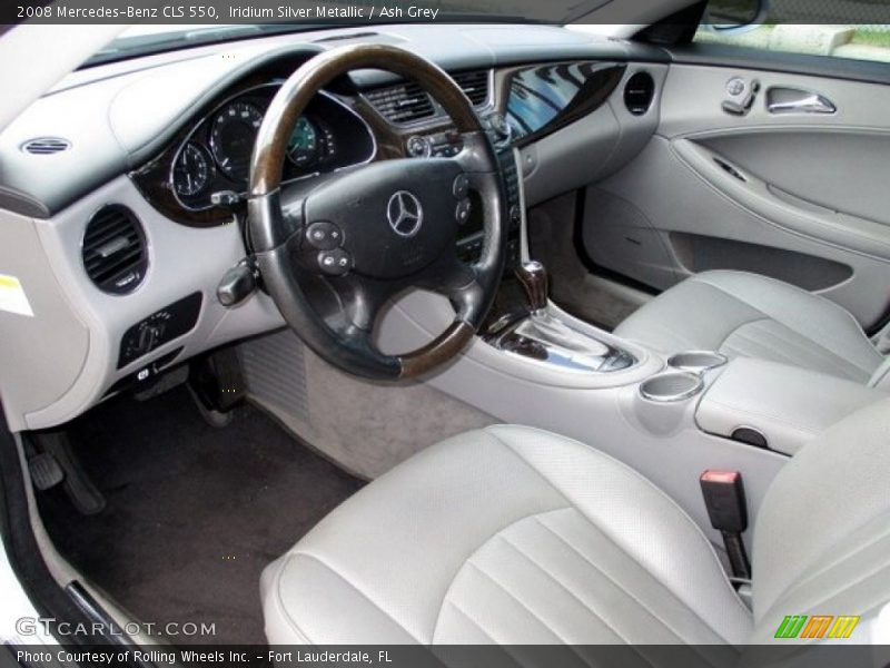 Iridium Silver Metallic / Ash Grey 2008 Mercedes-Benz CLS 550