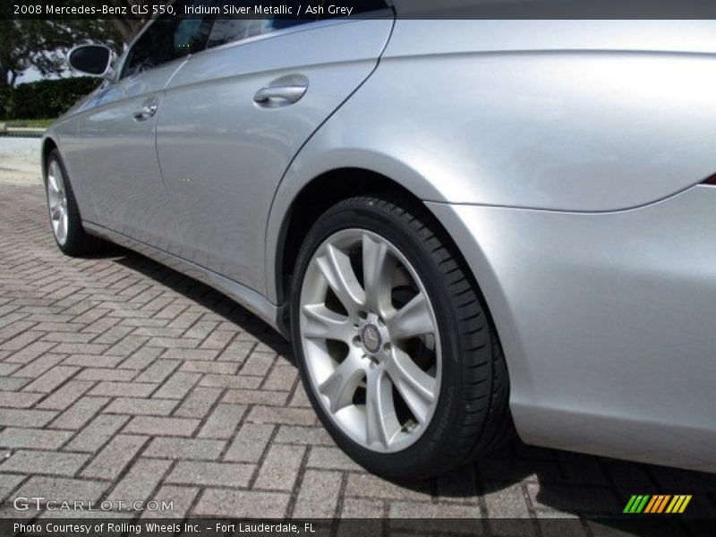 Iridium Silver Metallic / Ash Grey 2008 Mercedes-Benz CLS 550