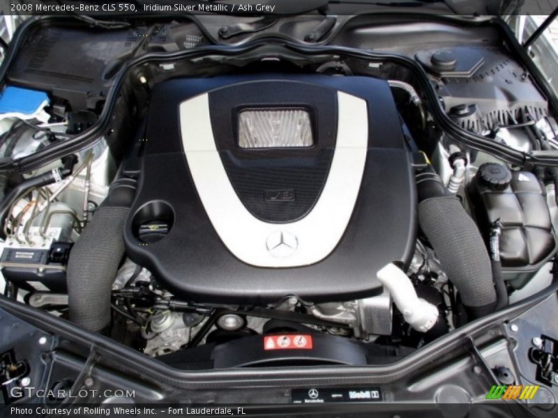 Iridium Silver Metallic / Ash Grey 2008 Mercedes-Benz CLS 550