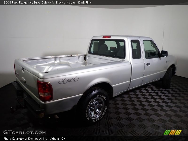 Black / Medium Dark Flint 2008 Ford Ranger XL SuperCab 4x4