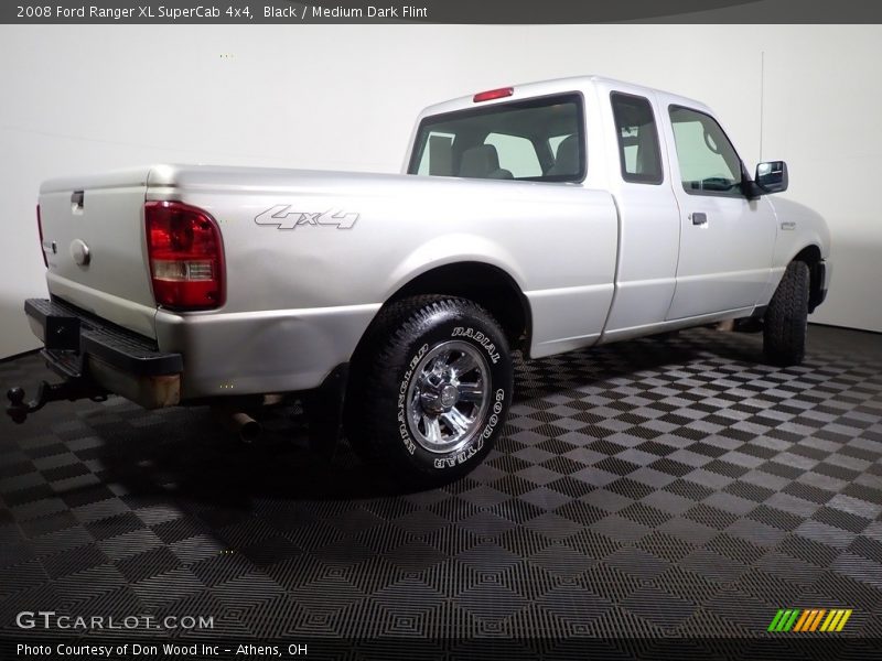 Black / Medium Dark Flint 2008 Ford Ranger XL SuperCab 4x4