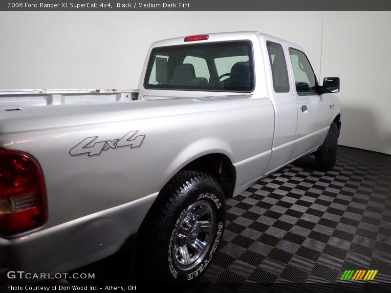 Black / Medium Dark Flint 2008 Ford Ranger XL SuperCab 4x4