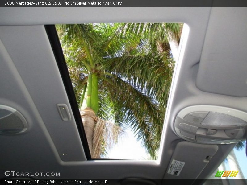 Iridium Silver Metallic / Ash Grey 2008 Mercedes-Benz CLS 550