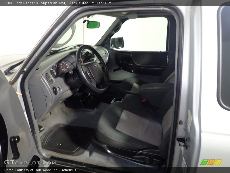 Black / Medium Dark Flint 2008 Ford Ranger XL SuperCab 4x4