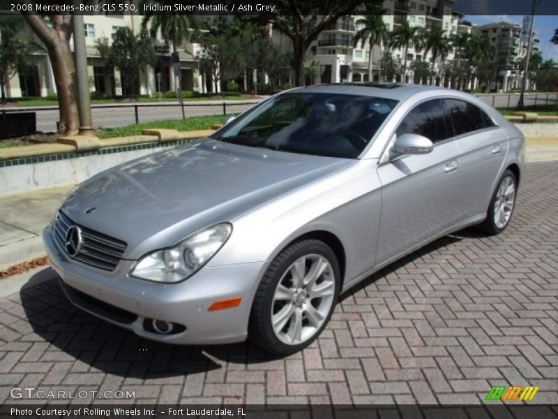 Iridium Silver Metallic / Ash Grey 2008 Mercedes-Benz CLS 550