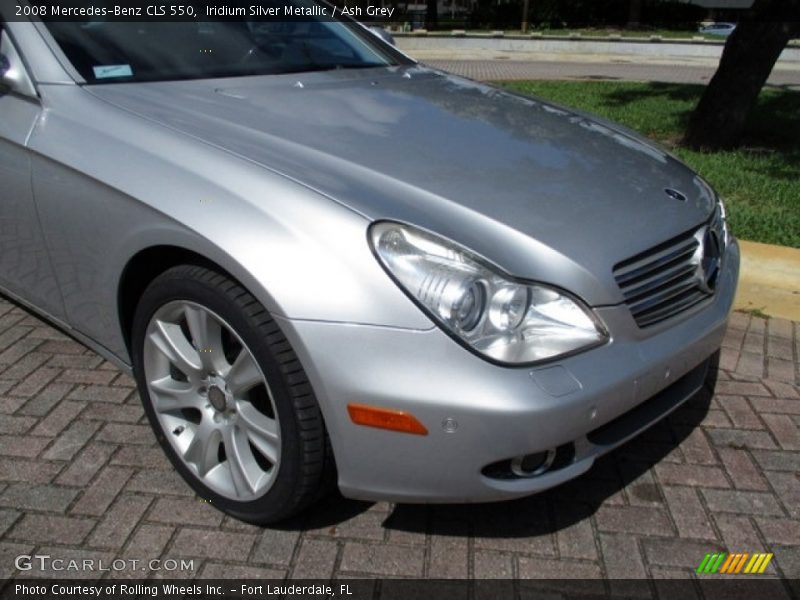 Iridium Silver Metallic / Ash Grey 2008 Mercedes-Benz CLS 550