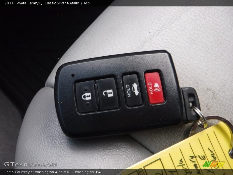 Classic Silver Metallic / Ash 2014 Toyota Camry L