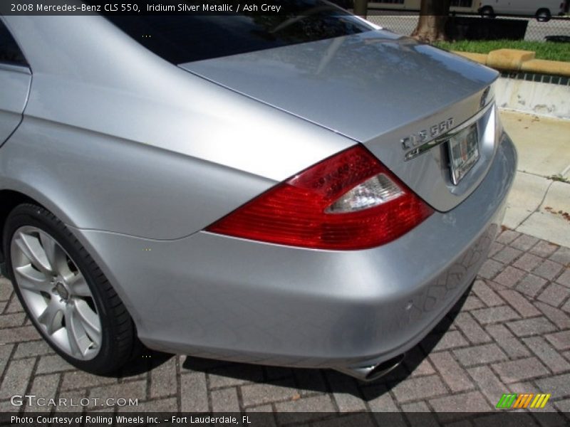 Iridium Silver Metallic / Ash Grey 2008 Mercedes-Benz CLS 550