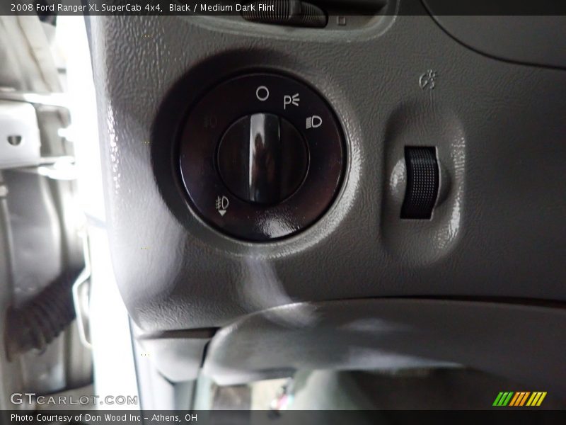 Black / Medium Dark Flint 2008 Ford Ranger XL SuperCab 4x4